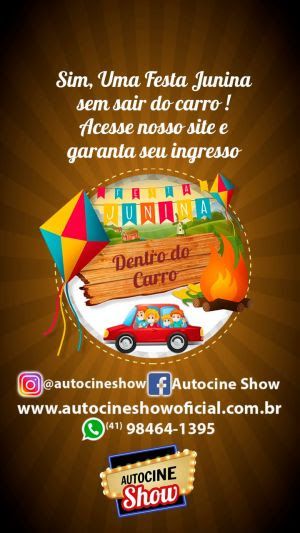 Arraiá inovador e totalmente seguro