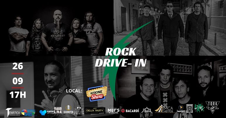Tendência rock reuni bandas curitibanas em show drive-in