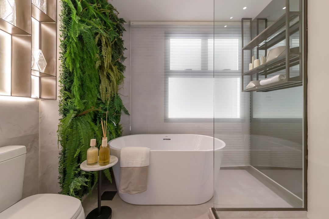 Megatendência healthy living aposta em banheiros SPA que conferem novos sentidos de autocuidado